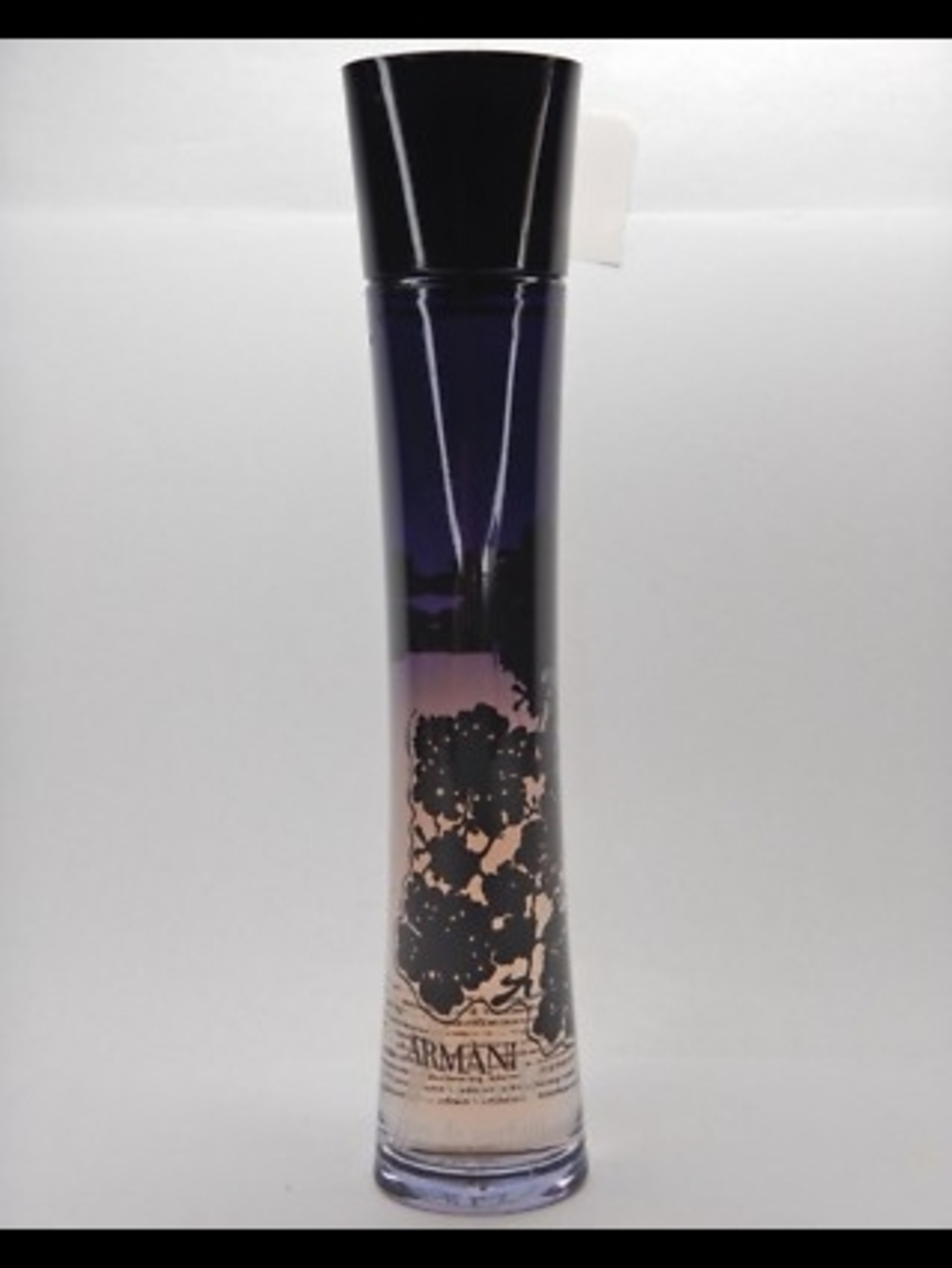 Giorgio Armani Women's Body Spray Bottle - Dark Purple and Black Accents